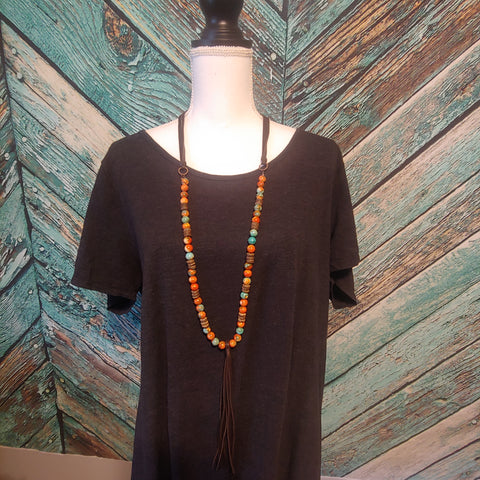 Multi-Colored Turquoise Necklace