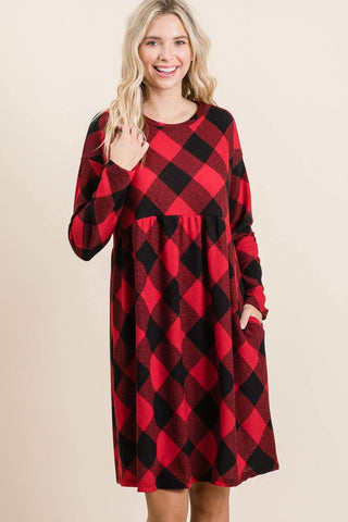 Buffalo Plaid Dress